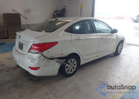 2015 Hyundai Accent Gls from USA, damaged, VIN KMHCT4AE1FU885702